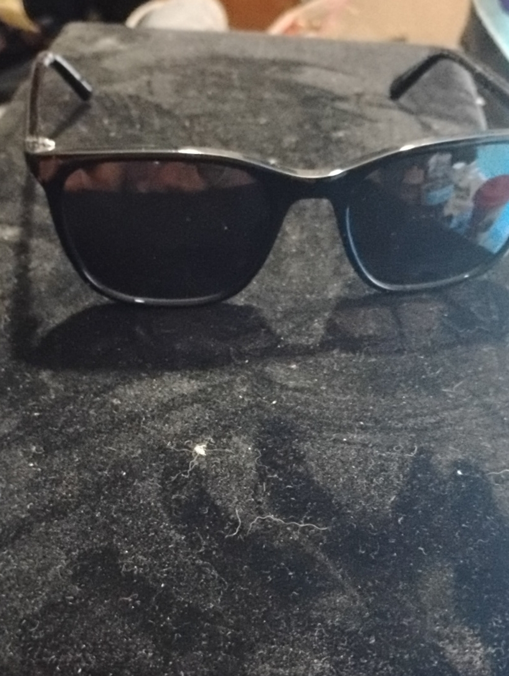 Fossil 2110Black Sunglasses - Solid Black Frame and Lenses